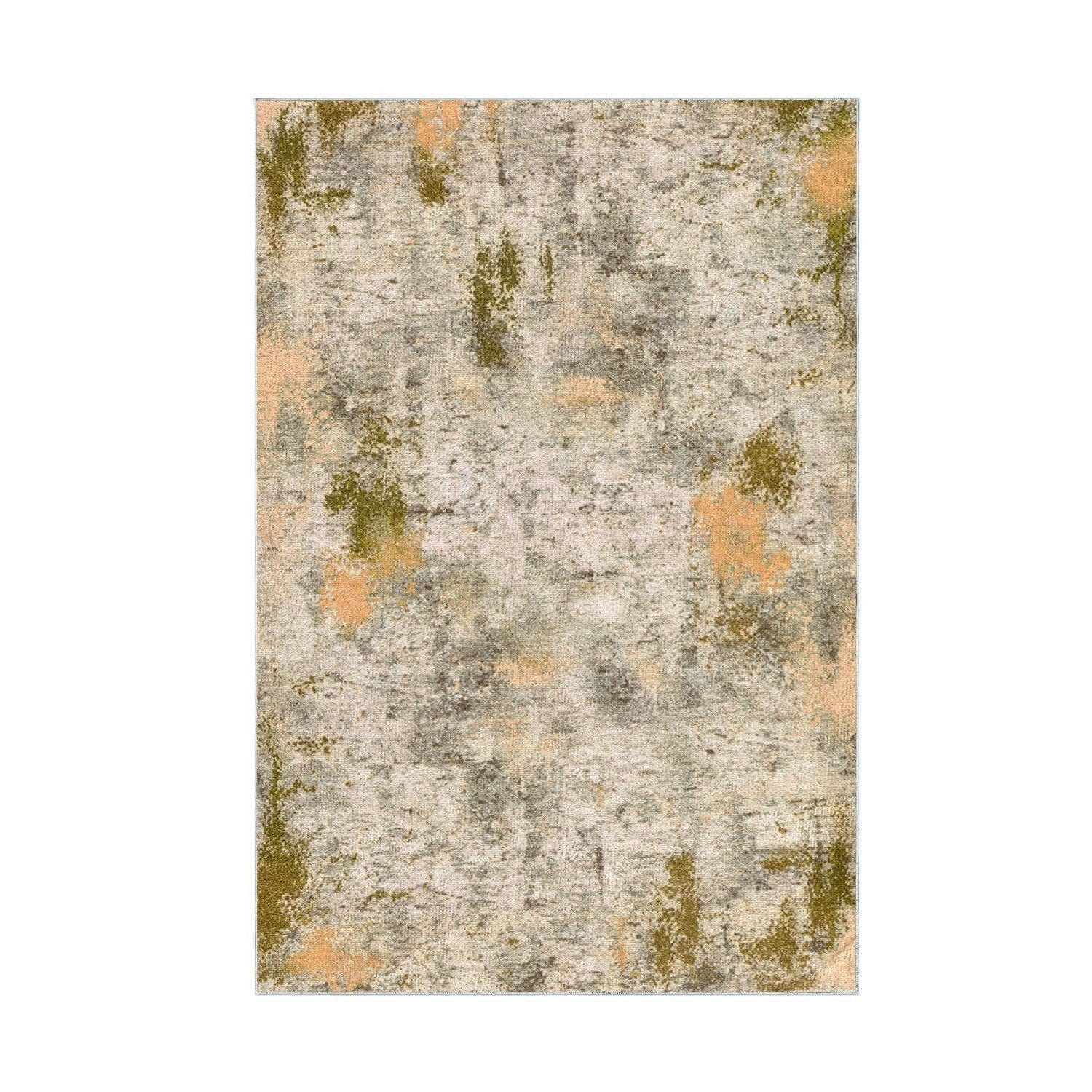 Set 2 covorase baie KT495 V2, forma dreptunghiulara, poliester, multicolor