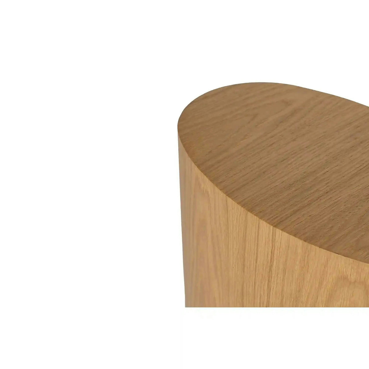 Set 2 masute ELIPSE, stejar, 48x33x41/40x24x33 cm