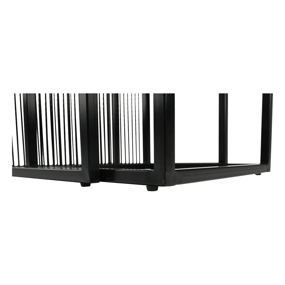 Set 2 masute RIMBO, stejar/negru
