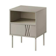 Set 2 noptiere TRESSE, bej, PAL laminat, 44x40x54 cm