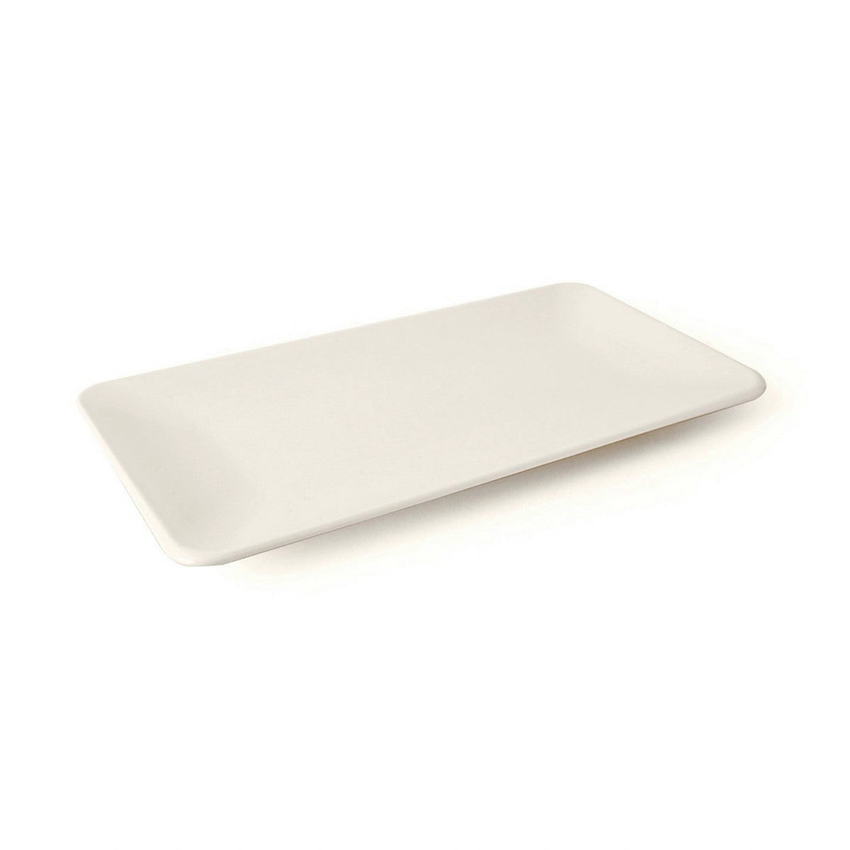 Set 2 platouri 275KRM1896, crem, ceramica, 33x17 cm