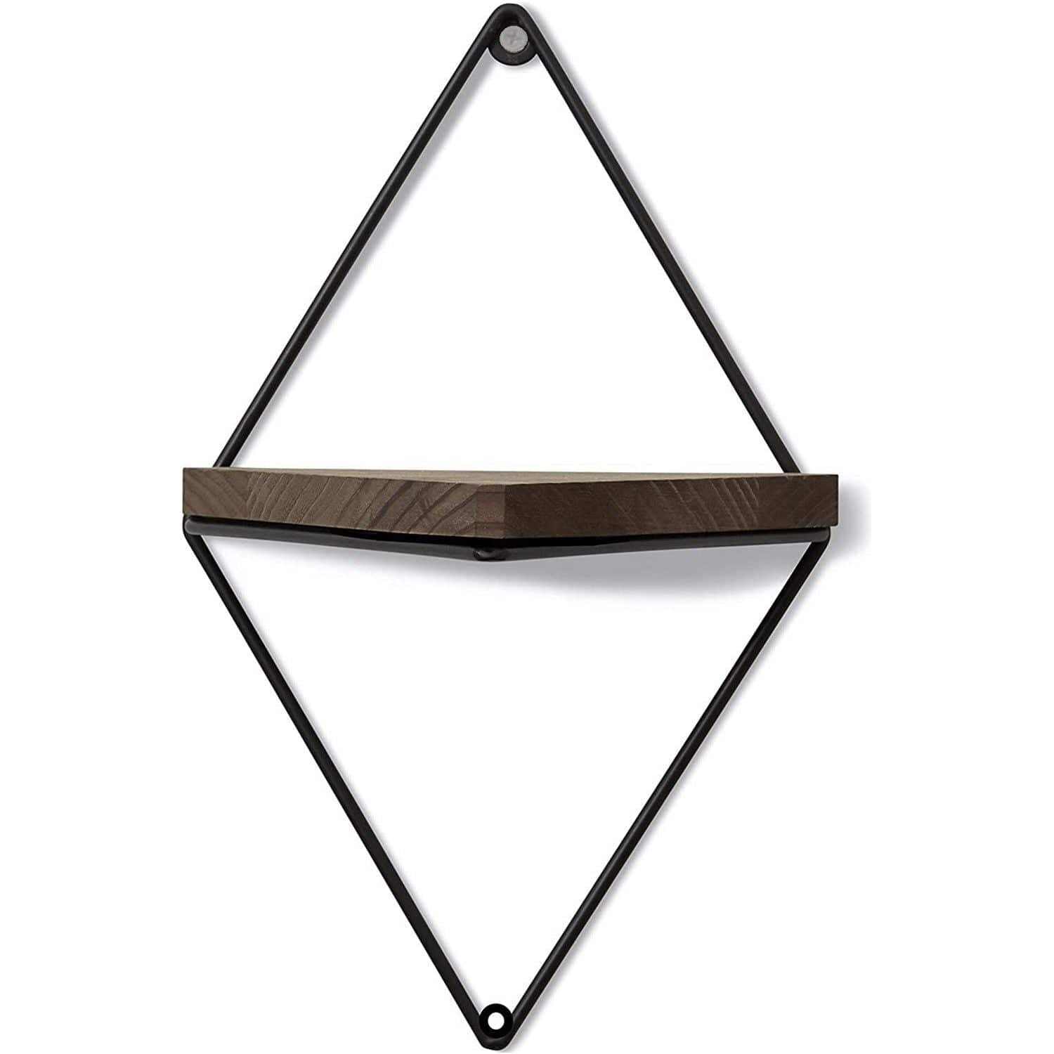 Set 2 polite 792EVL2865, negru/nuc, lemn/metal