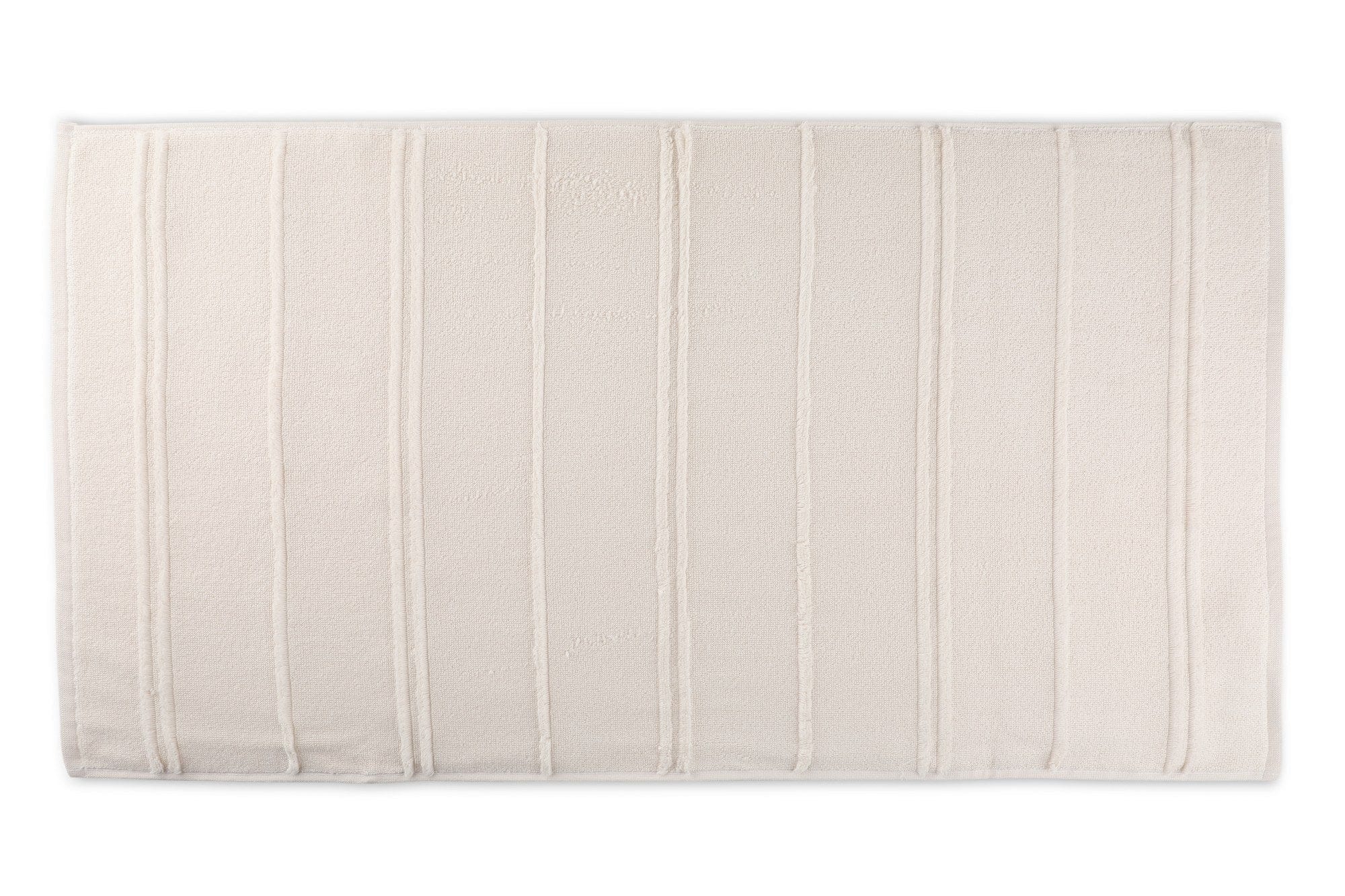 Set 2 prosoape baie ARDEN, crem, bumbac, 50x90 cm