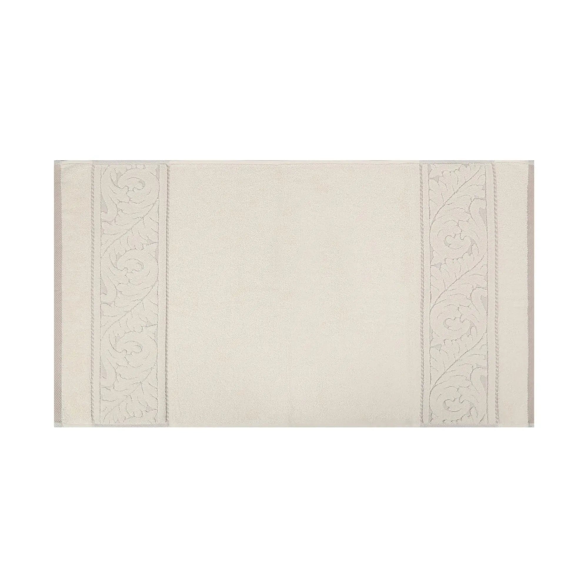 Set 2 prosoape baie SULTAN, crem, bumbac, 50x90 cm