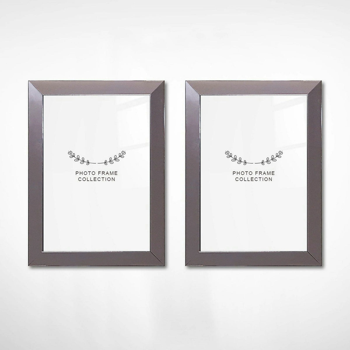 Set 2 rame foto 628DTR1139, crom, plastic, 15x21 cm
