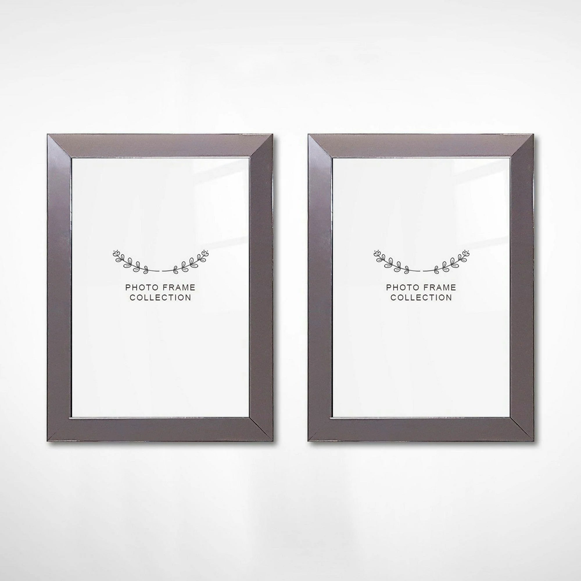 Set 2 rame foto 628DTR1139, crom, plastic, 15x21 cm