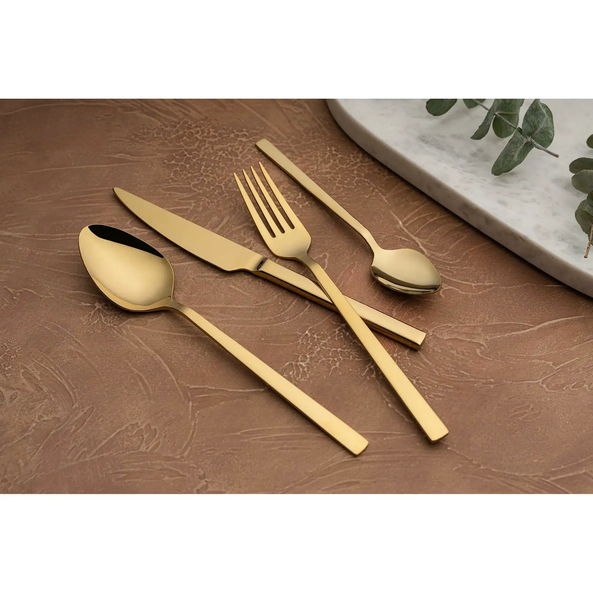 Set 24 tacâmuri CBK24GD, auriu, oțel