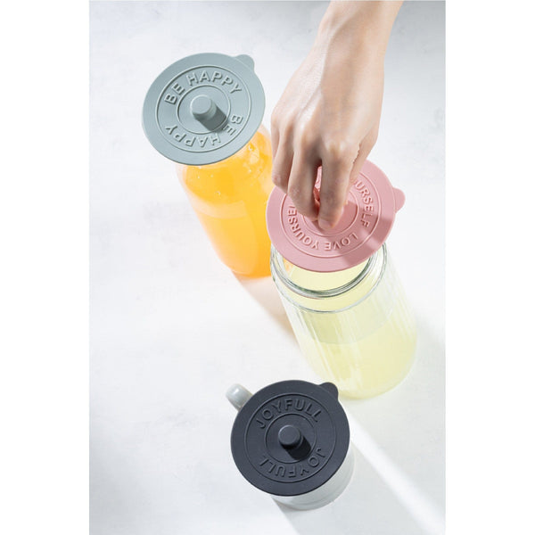 Set 3 capace VSLKNKPK3, multicolor, silicon, 10x10 cm