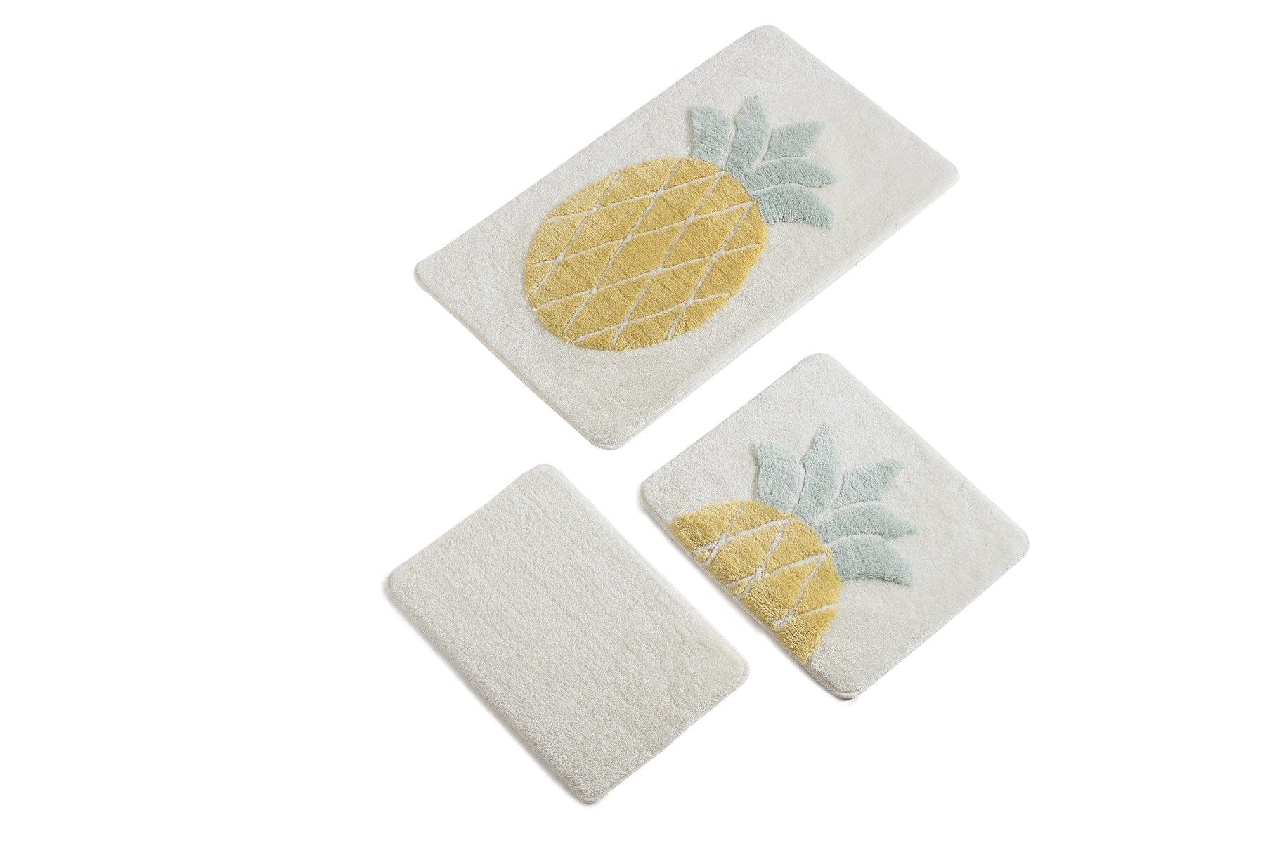 Set 3 covorase baie 359CHL3120, forma dreptunghiulara, acril, multicolor