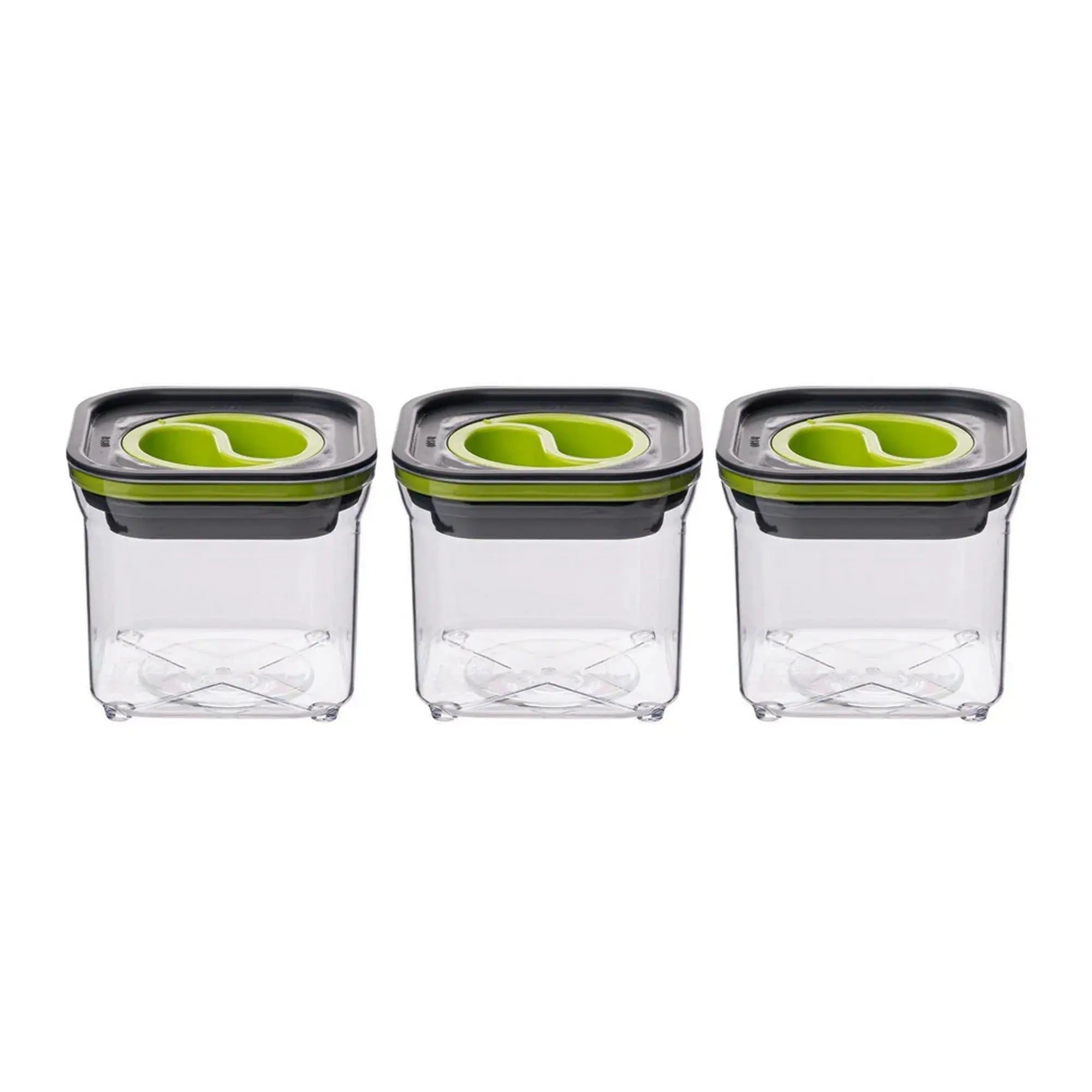 Set 3 recipiente 503HRN1149, plastic, 700 ml