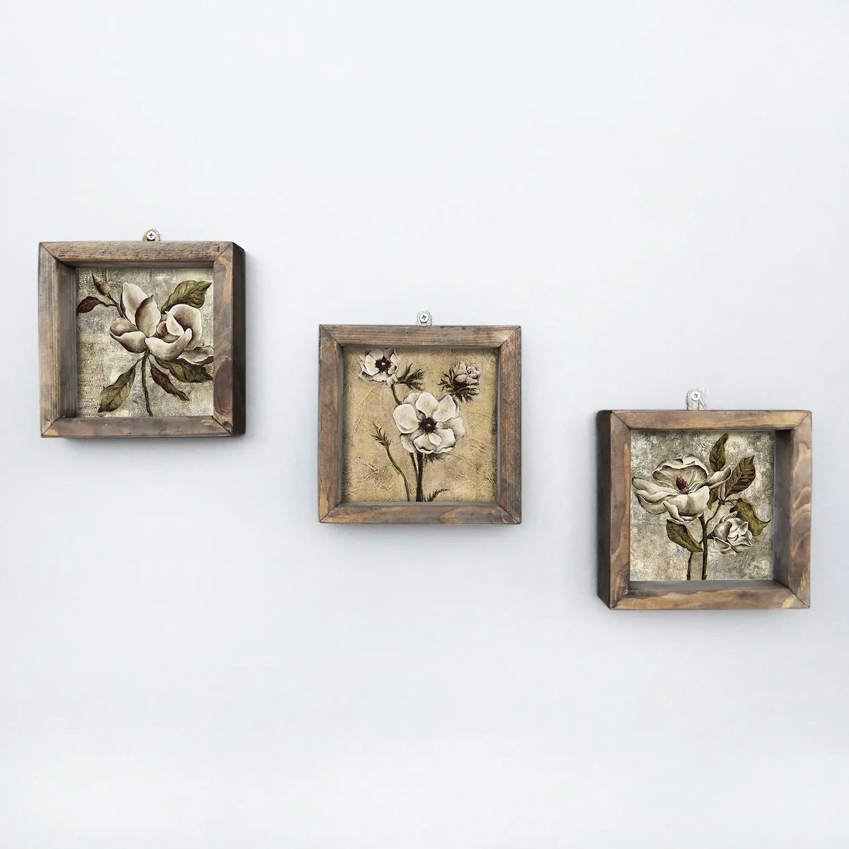 Set 3 tablouri UKZM002, multicolor, MDF