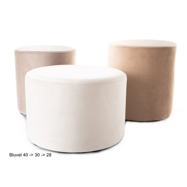 Set 3 taburete DOTI II, stofa catifelata