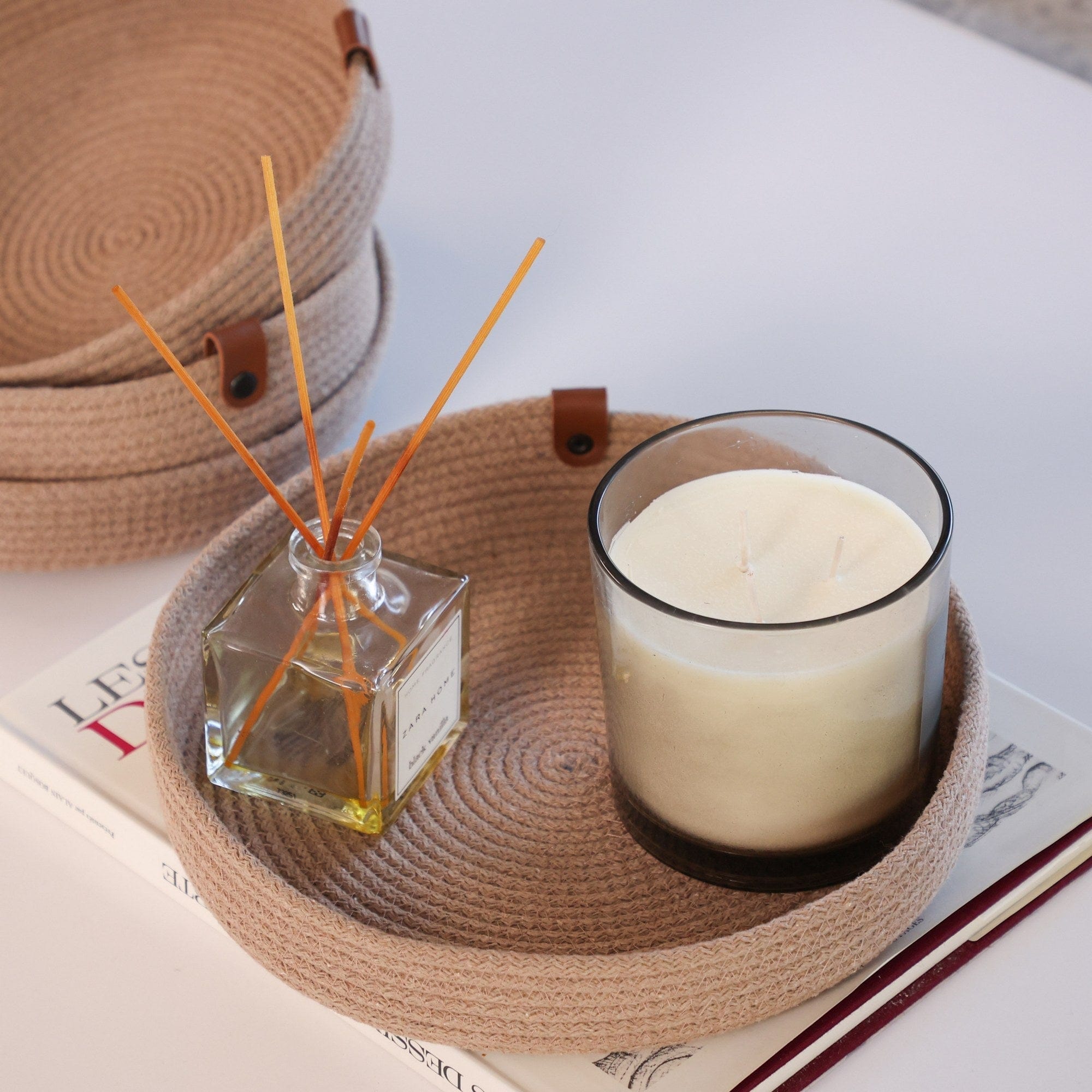 Set 4 cosuri JUT04003328D, bej, bumbac