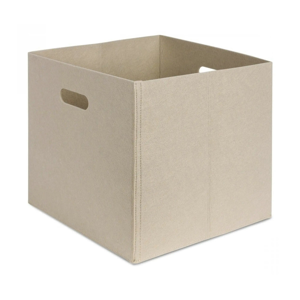 Set 4 cutii HMY-6357, crem, pasla, 24x24x24 cm