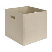 Set 4 cutii HMY-6357, crem, pasla, 24x24x24 cm