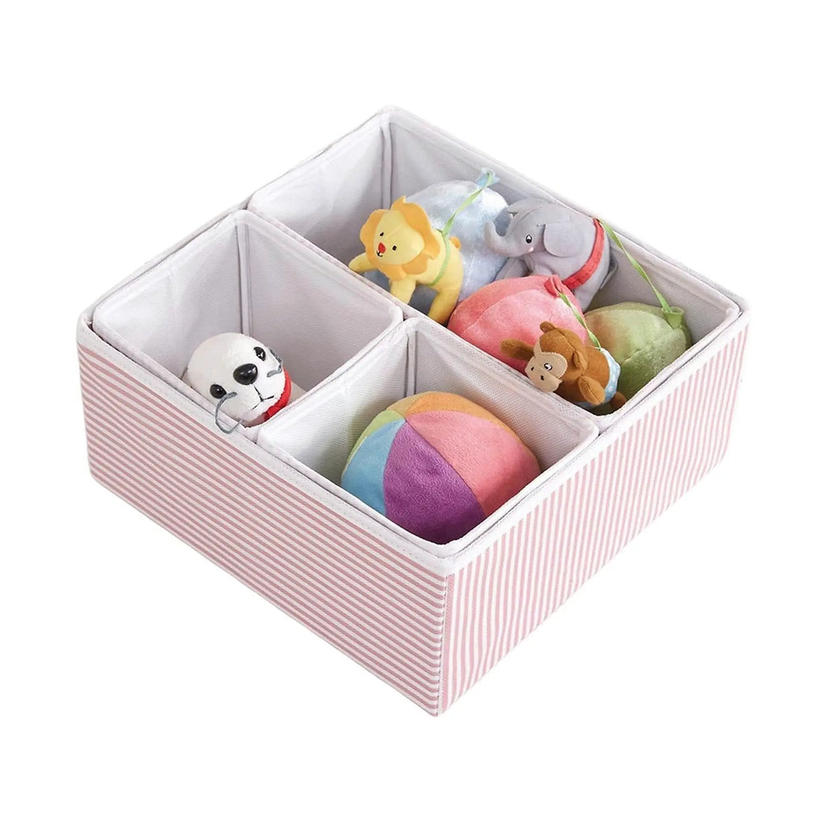 Set 4 organizatoare YLC421, roz, bumbac/poliester