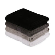Set 4 prosoape baie RAINBOW, bumbac, 70x140 cm