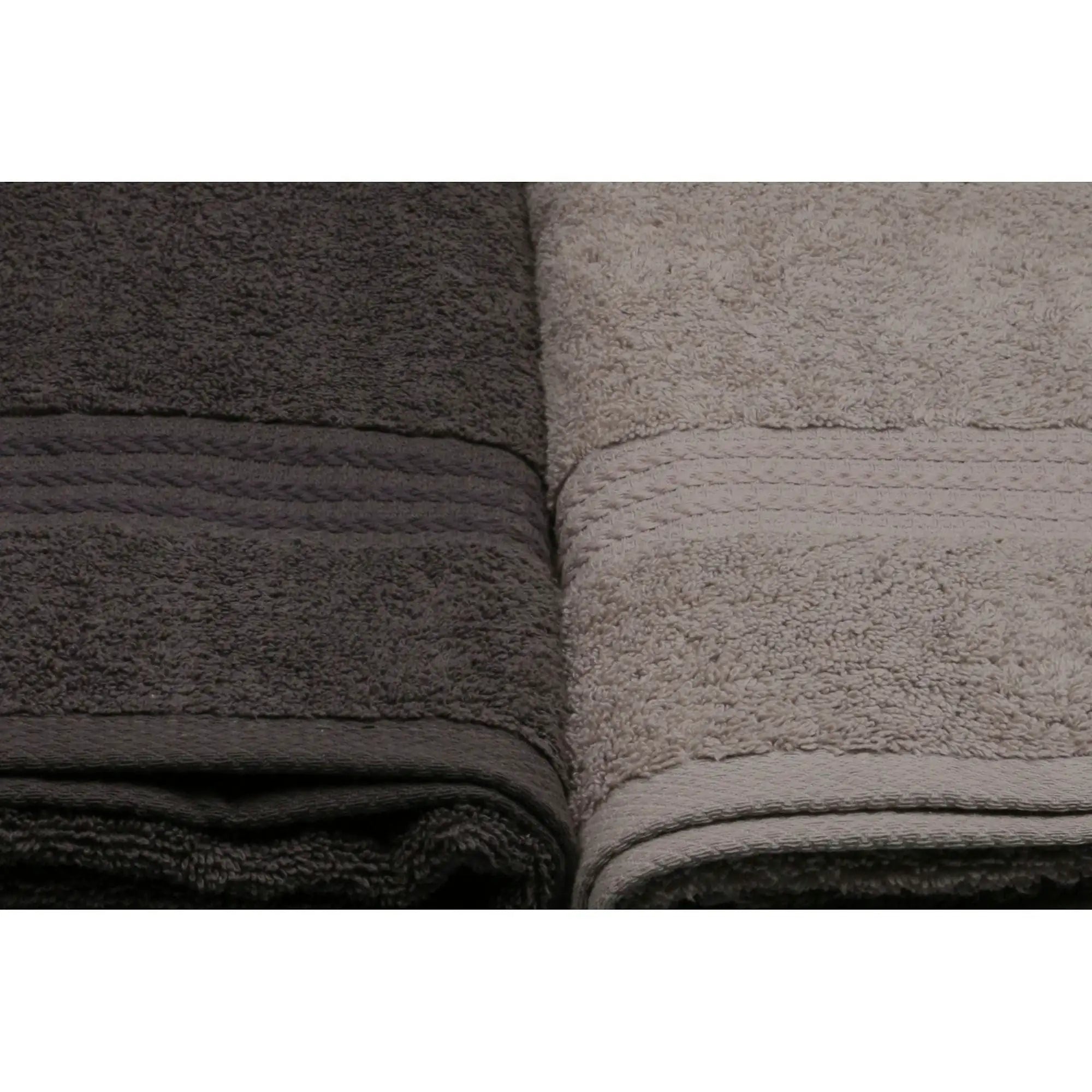 Set 4 prosoape baie RAINBOW, bumbac, 70x140 cm