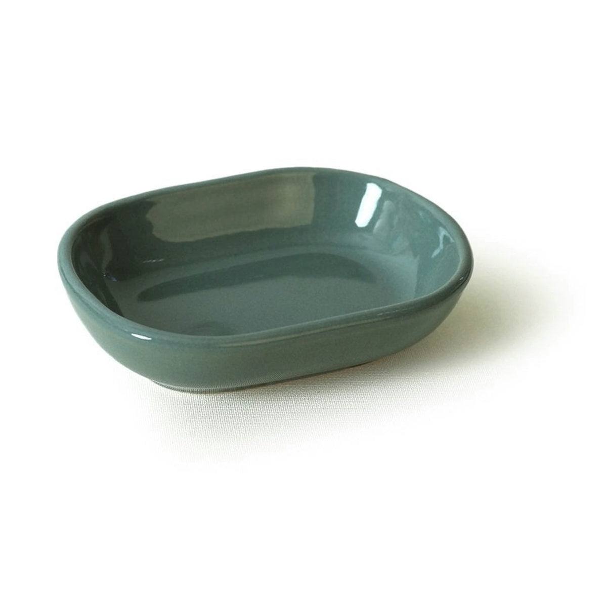 Set 6 boluri 275KRM2141, verde inchis, ceramica, 11 cm