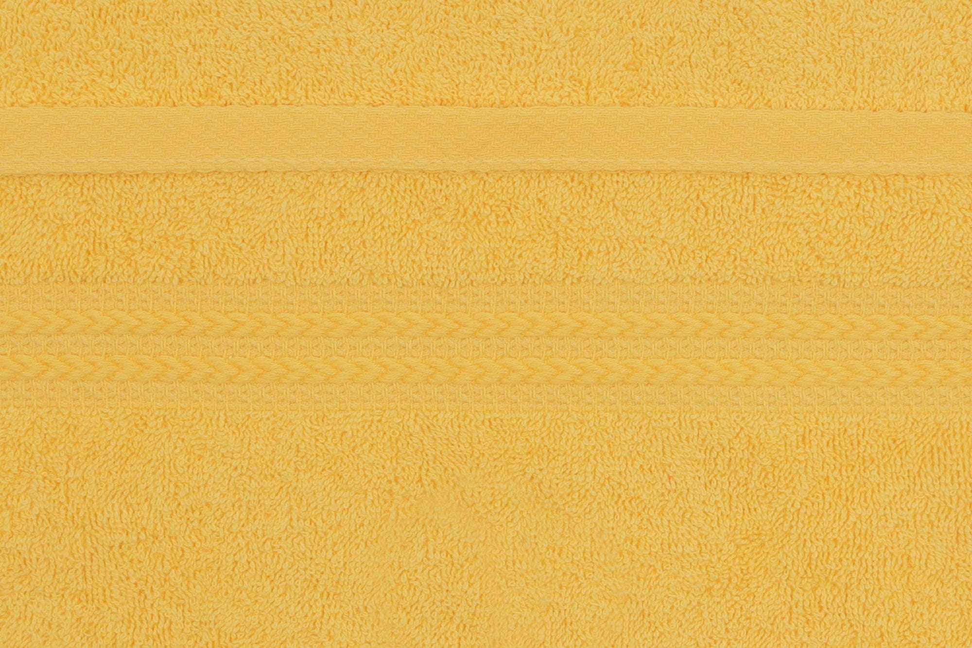 Set 6 prosoape baie 317HBY1115, galben, bumbac, 30x50 cm