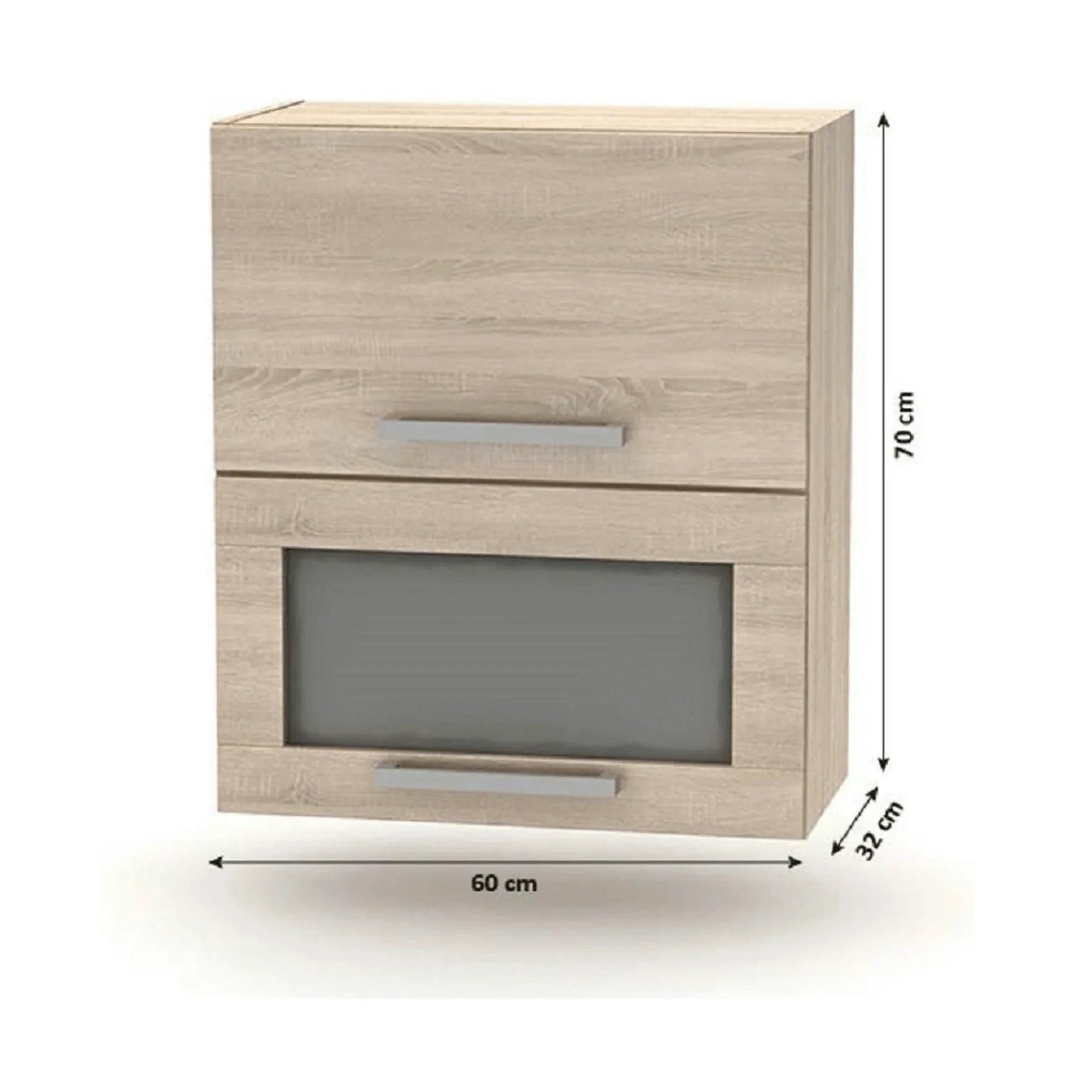 Set bucatarie NOVA PLUS, stejar sonoma, 240 cm