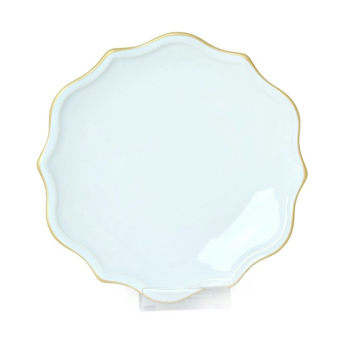 Set de cina 275KRM2222, 24 piese, alb, ceramica