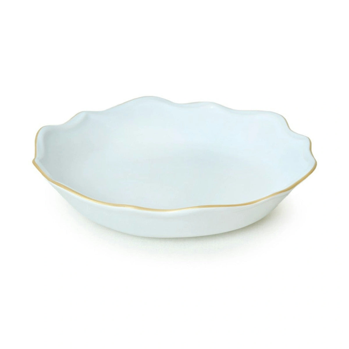 Set de cina 275KRM2222, 24 piese, alb, ceramica