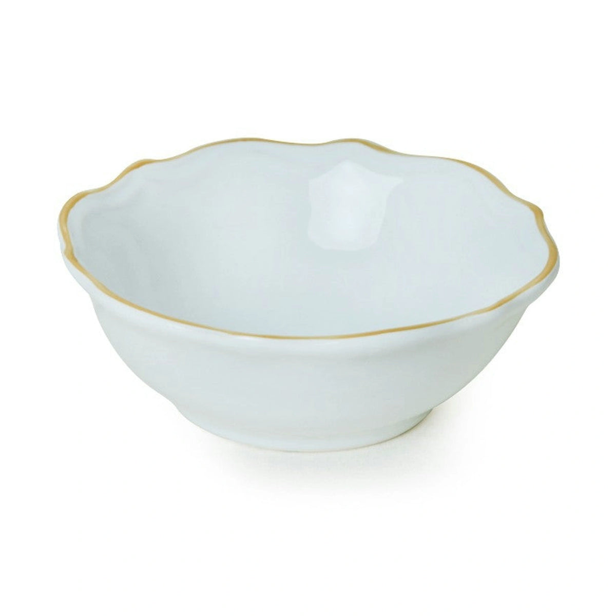 Set de cina 275KRM2222, 24 piese, alb, ceramica