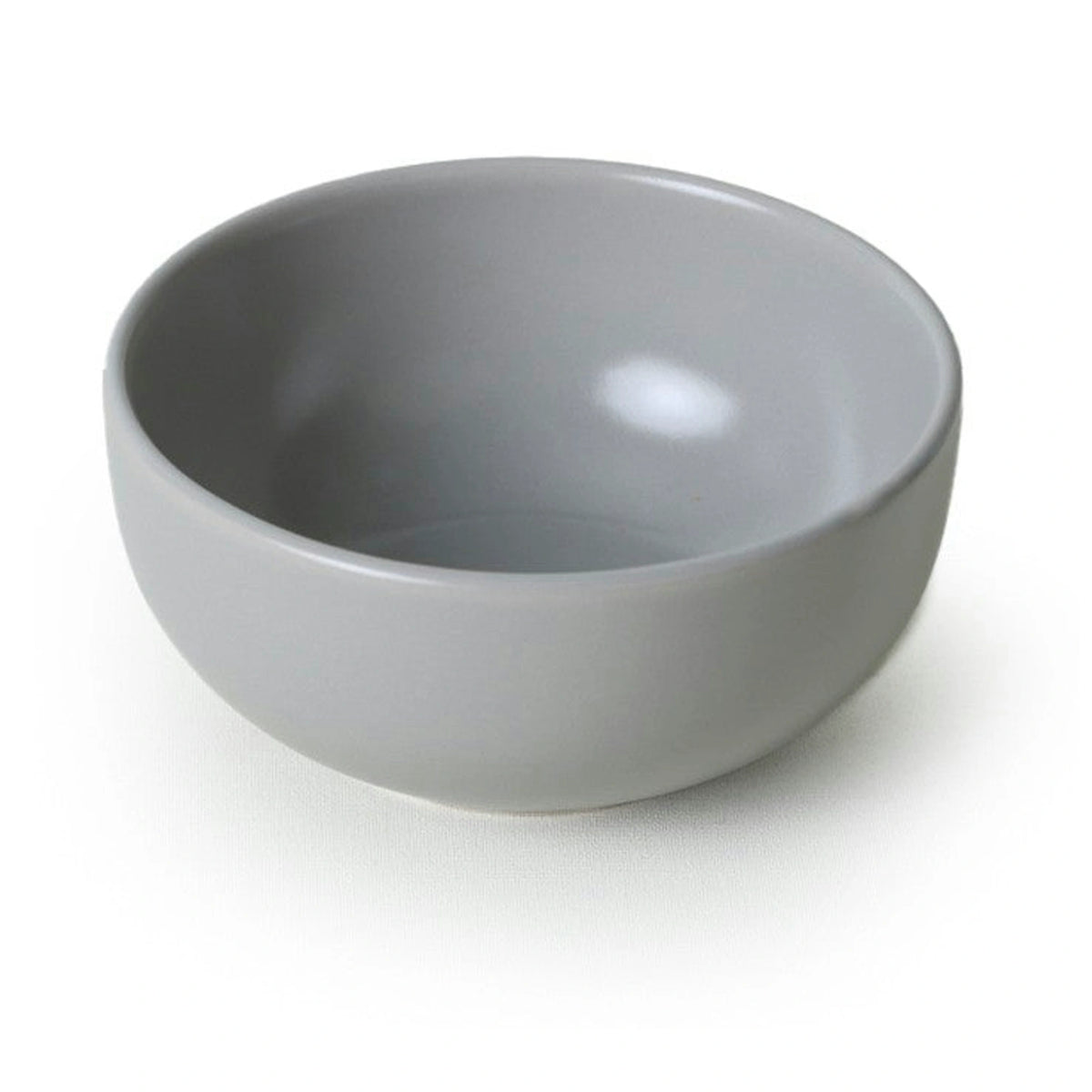 Set de cina 275KRM2338, 24 piese, gri mat/alb, ceramica