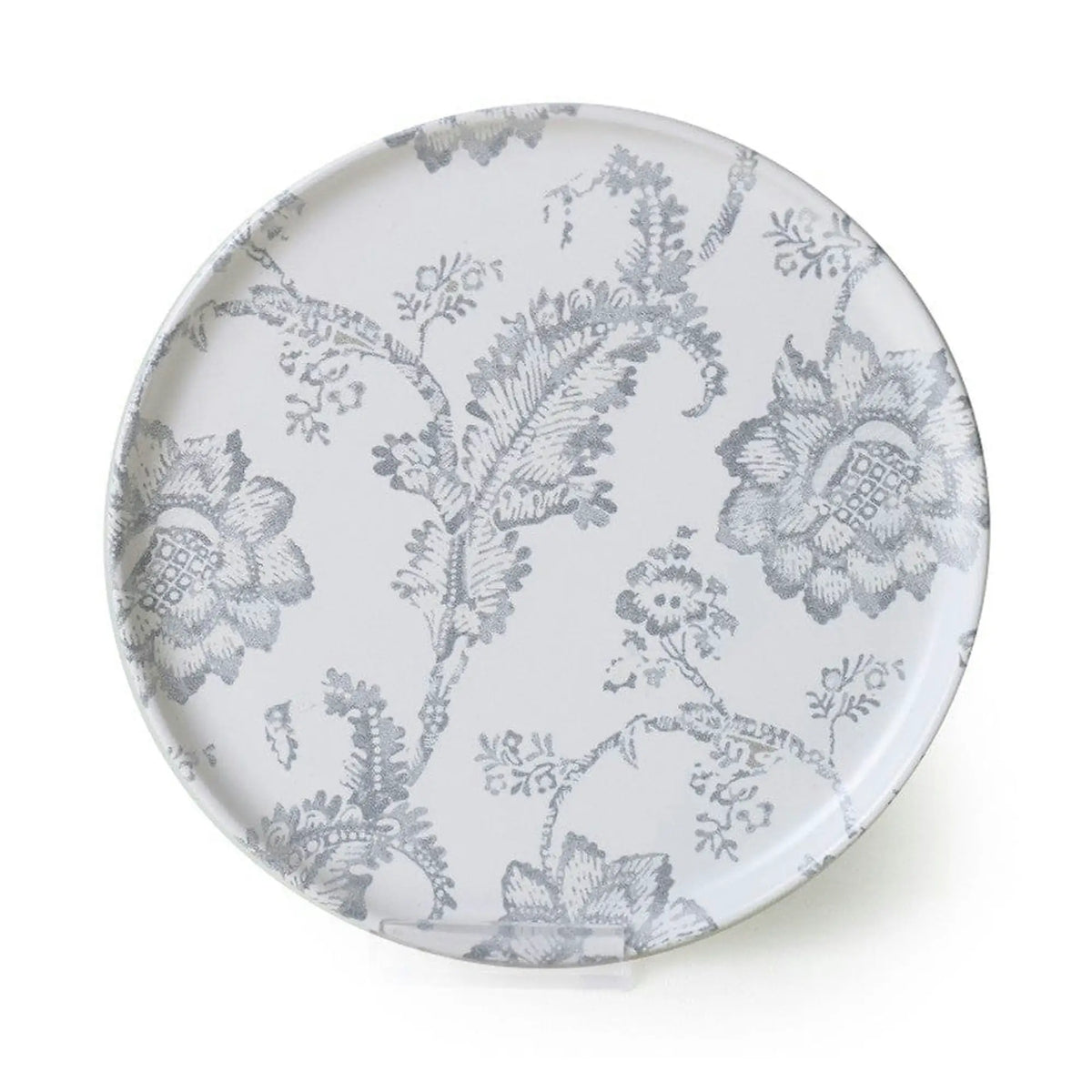 Set de cina 275KRM2338, 24 piese, gri mat/alb, ceramica