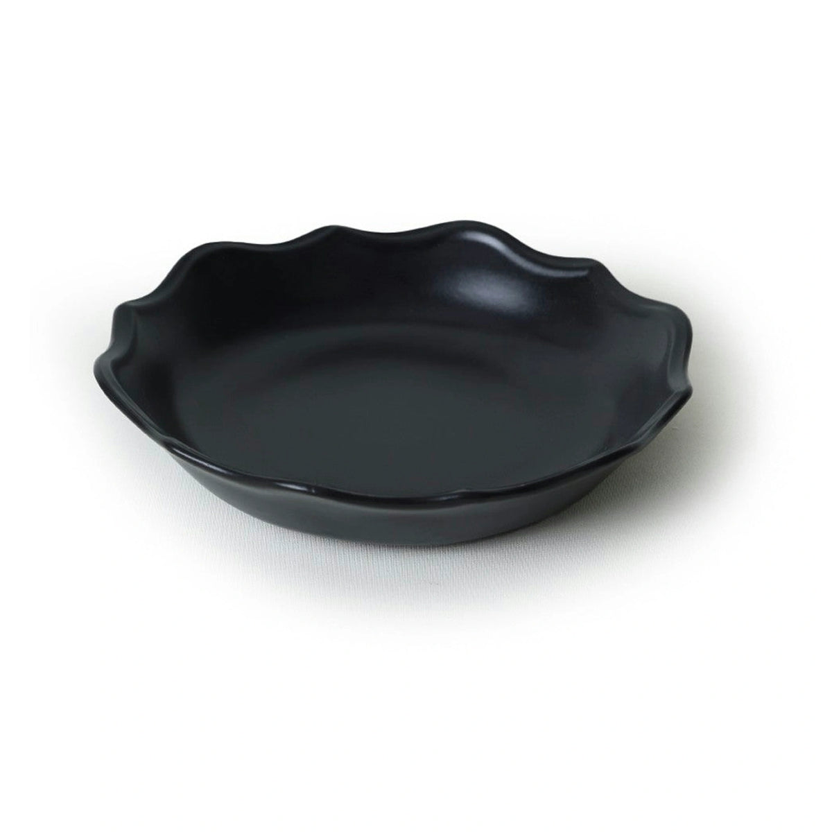 Set de cina 275KRM2341, 24 piese, negru mat, ceramica