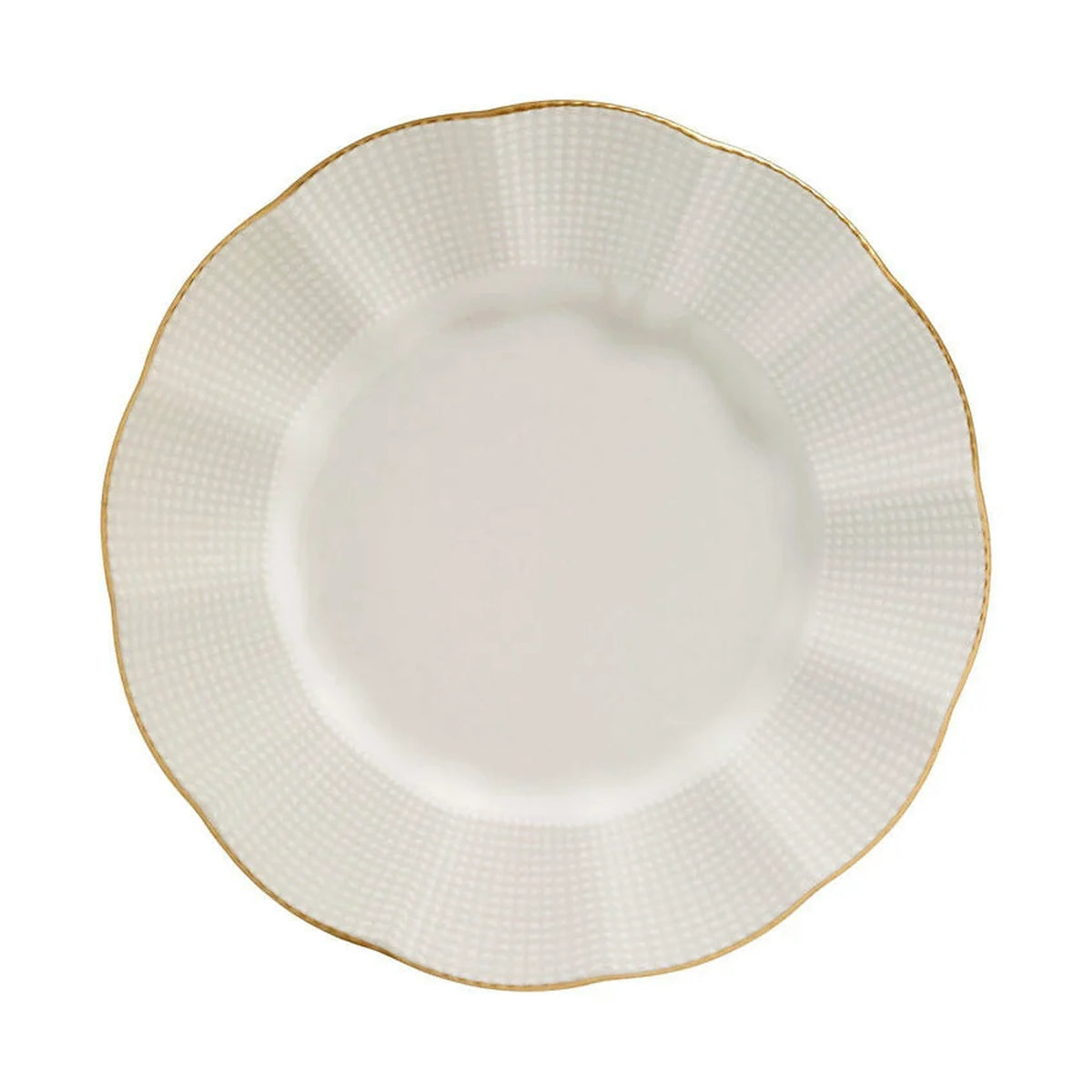 Set de cină MLN24Y2694R520, 24 piese, crem/auriu, porțelan