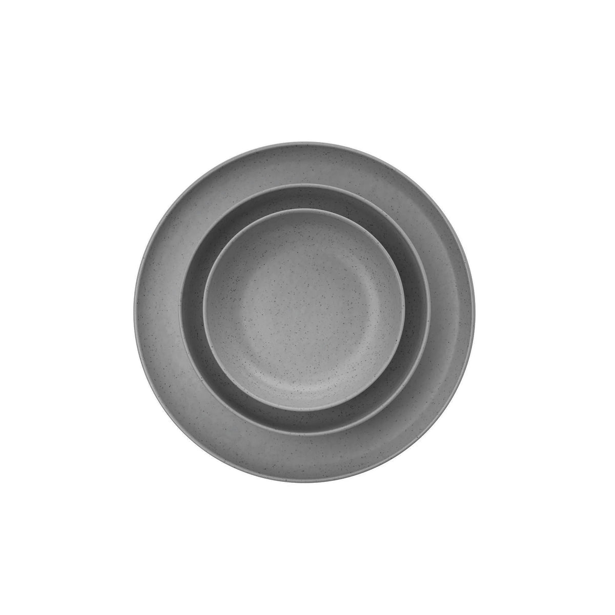 Set de cină MOD12Y1A740800, 12 piese, antracit, porțelan