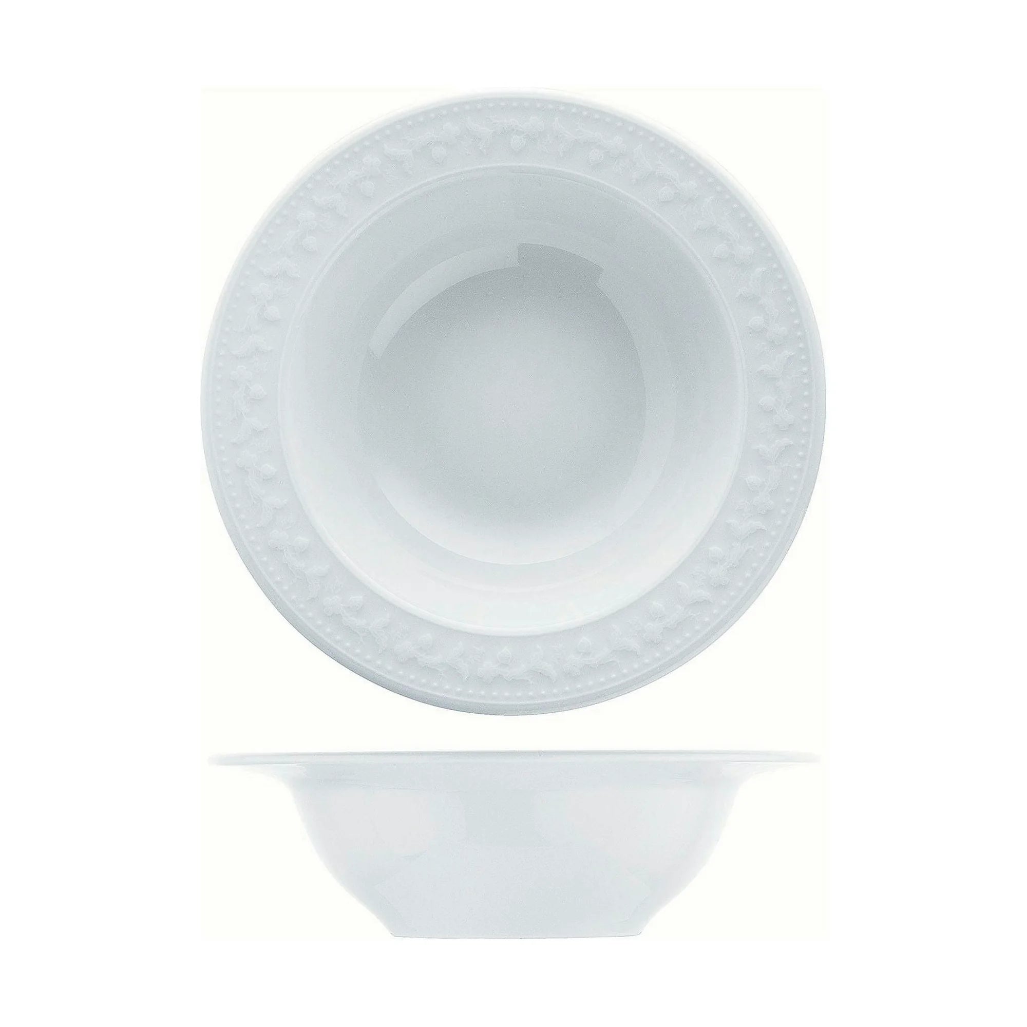 Set de cina SV24Y200, 24 piese, alb, portelan