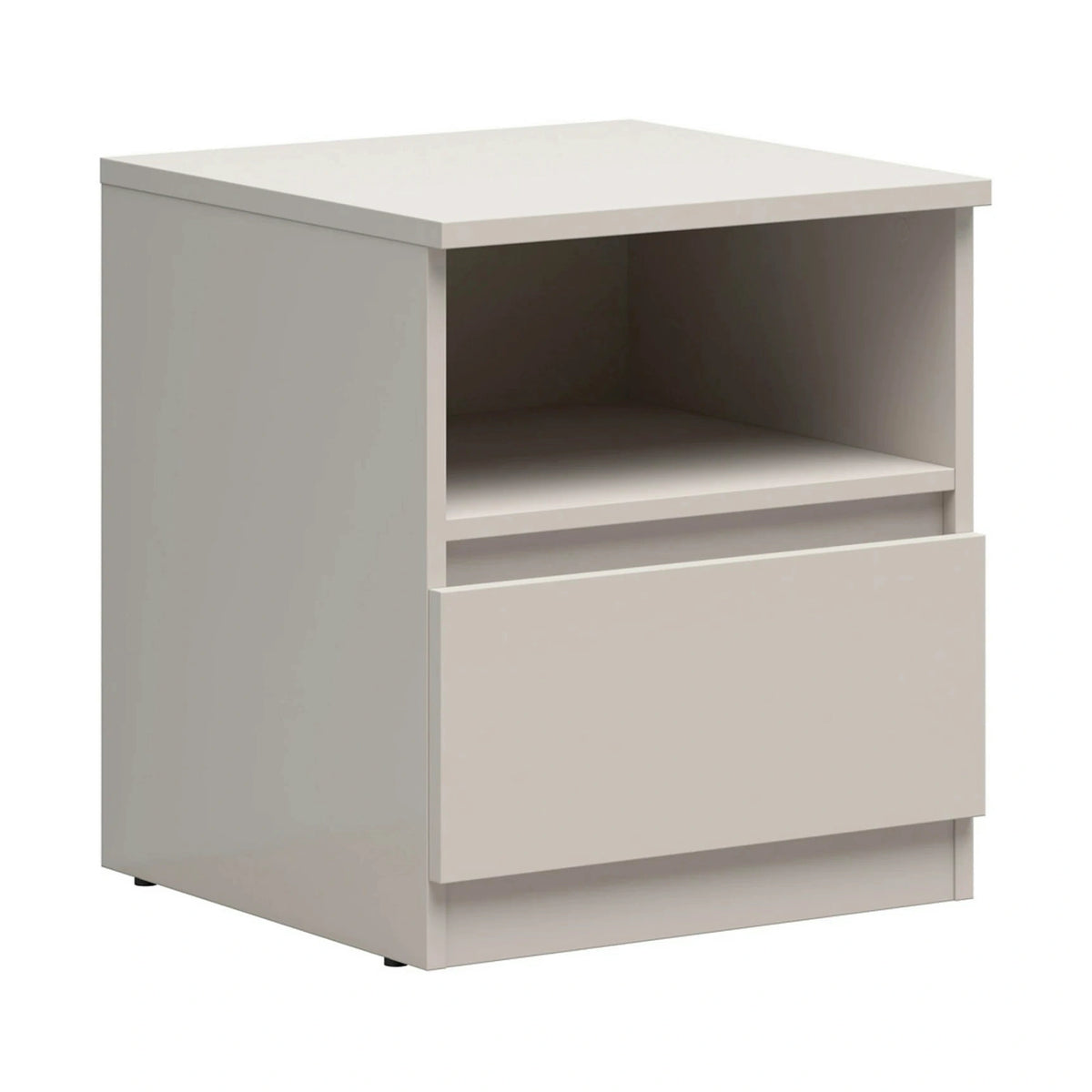 Set dormitor TETRIX, casmir, pat 160x200, dulap cu 2 usi, 2 noptiere si o comoda