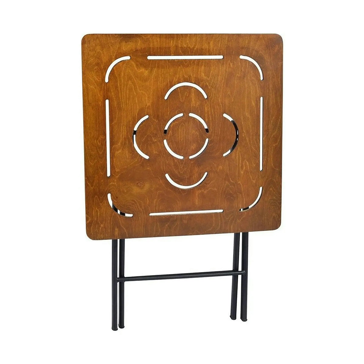 Set gradina 379VLV1503, nuc/negru, cu masuta si 2 scaune