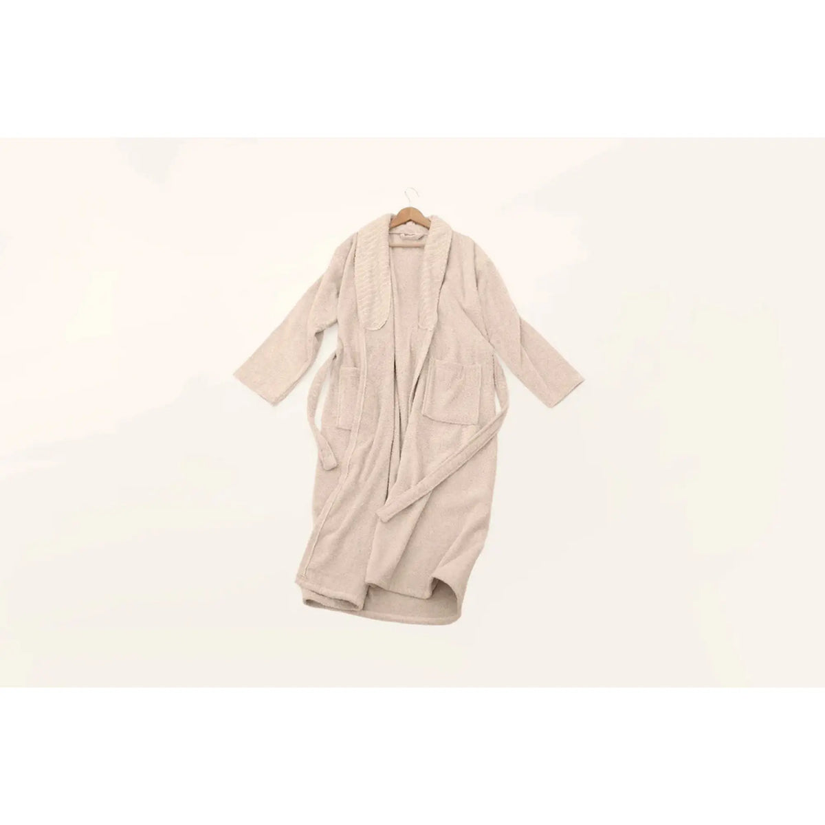 Set halat si prosop baie 1052A-064-2, roz pudra, bumbac