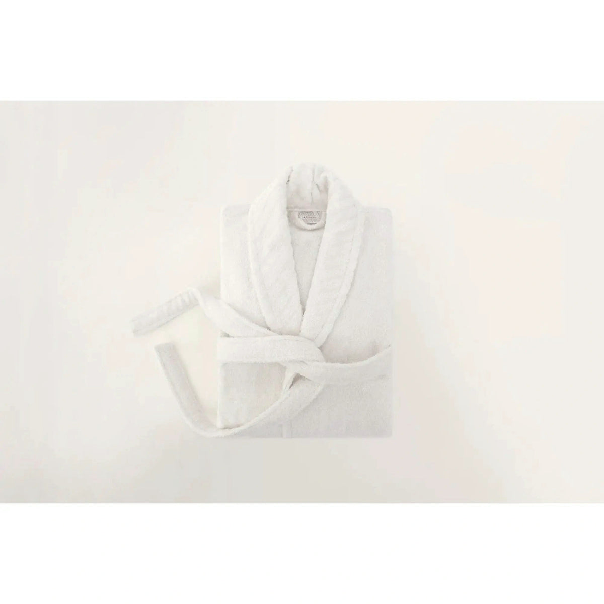 Set halat si prosop baie 1054A-007-1, alb, bumbac