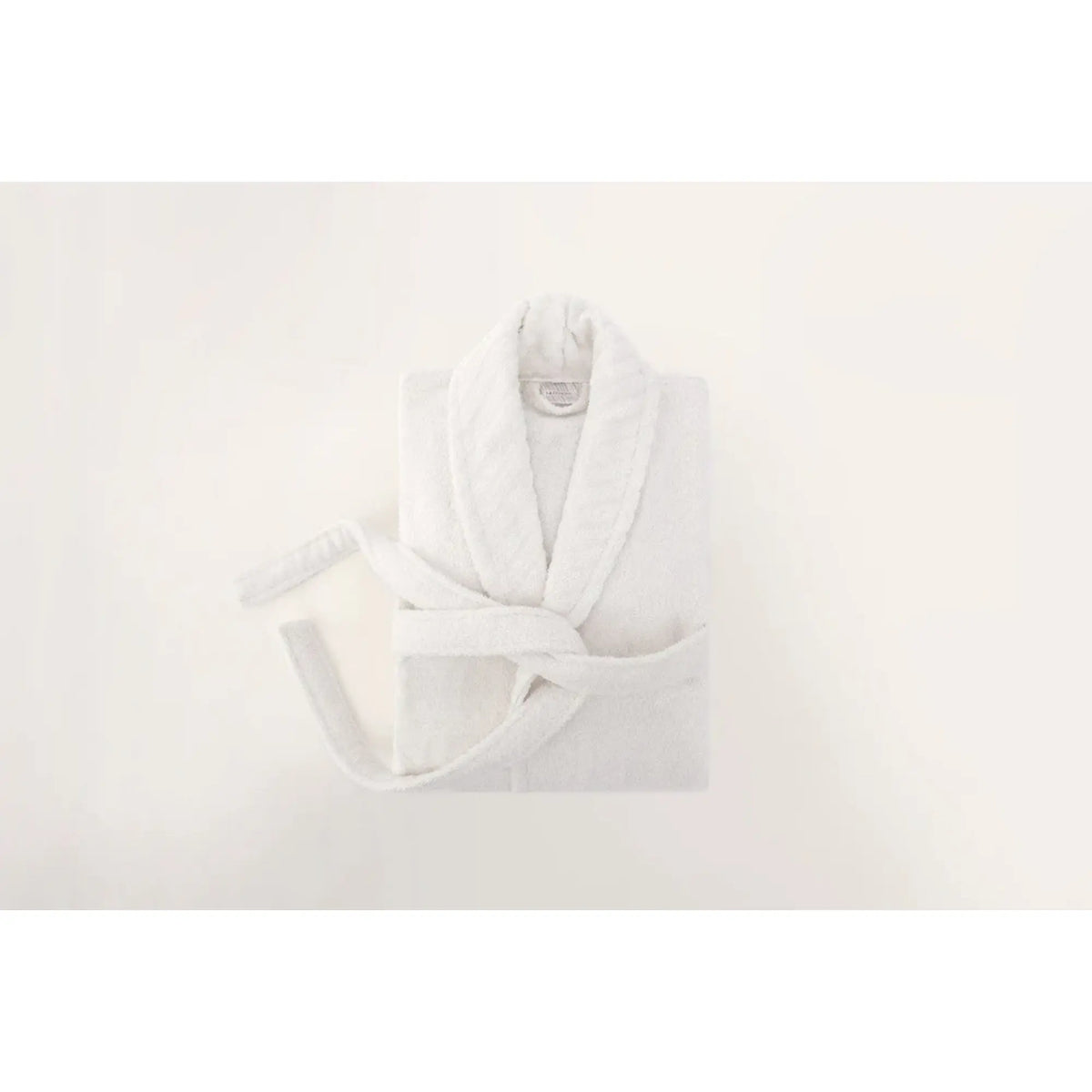 Set halat si prosop baie 1054A-007-1, alb, bumbac