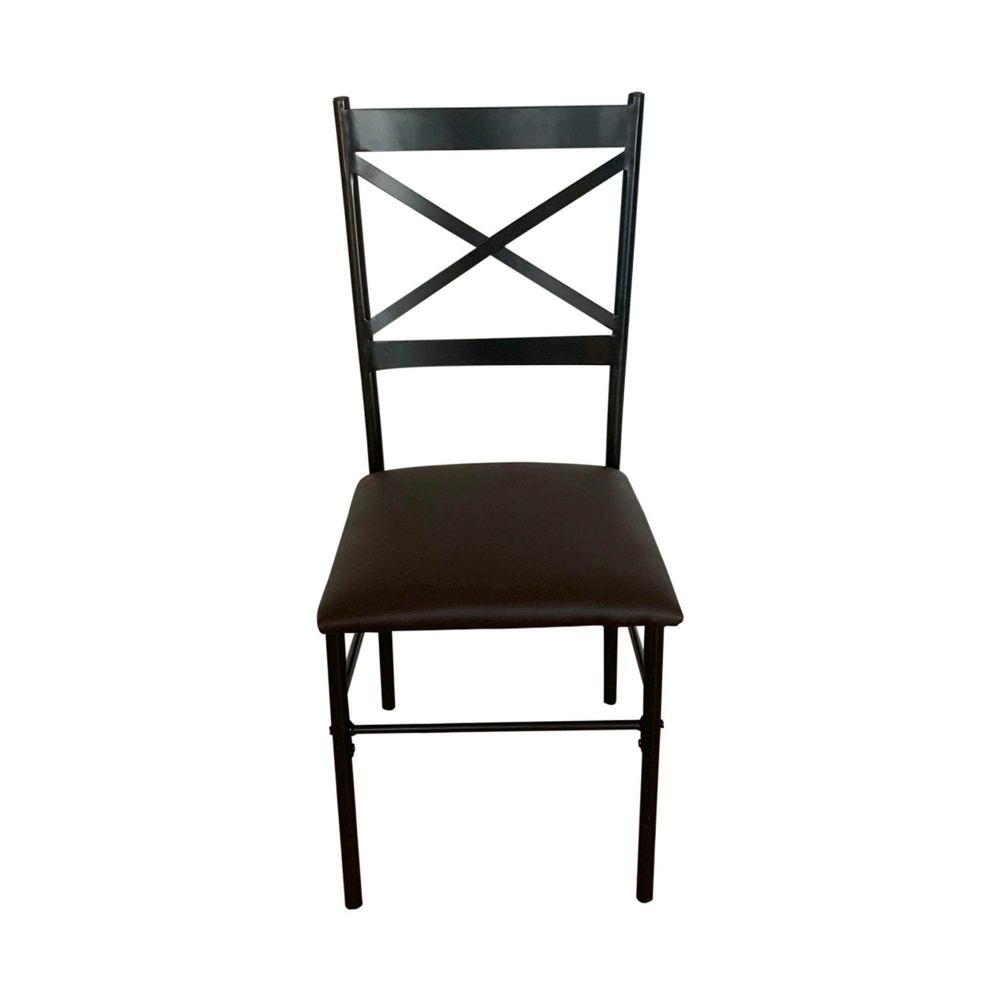 Set masa cu 4 scaune NAREN, stejar sonoma/negru