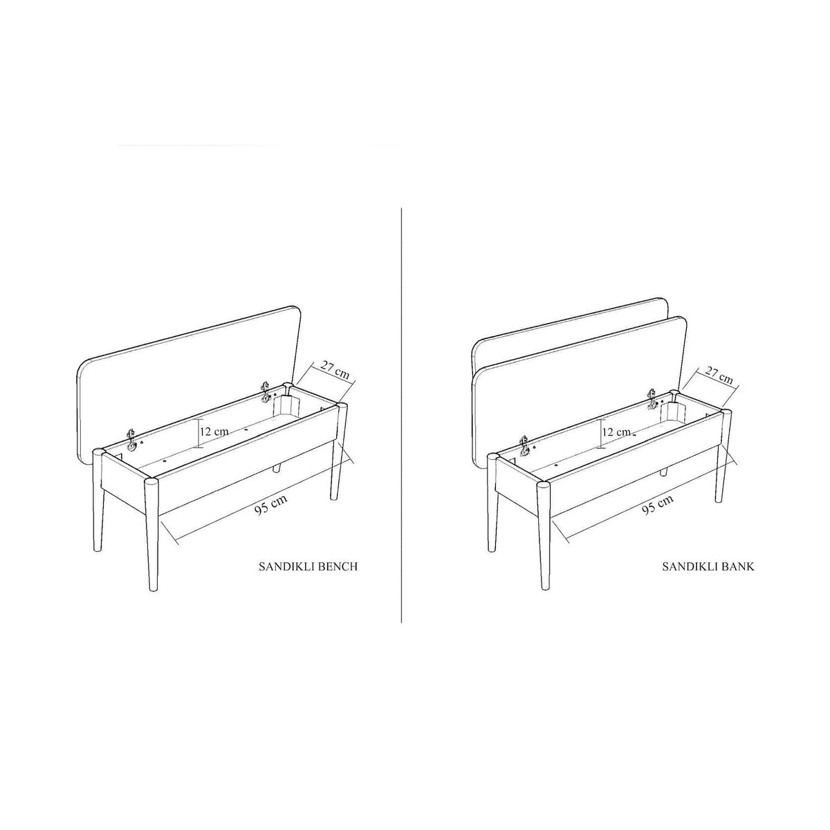 Set masa extensibila cu 2 scaune si bancheta, alb/gri, PAL melaminat/stofa catifelata