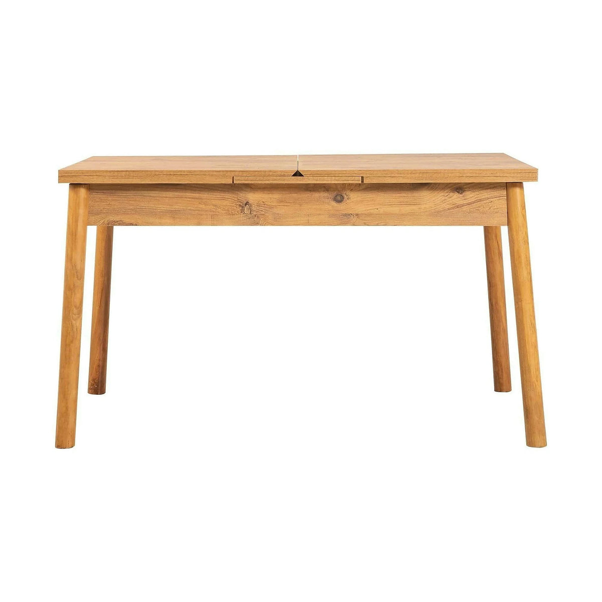 Set masa extensibila cu 2 scaune si bancheta SANTIAGO ATLANTICE, verde/stejar, PAL melaminat/stofa clasica
