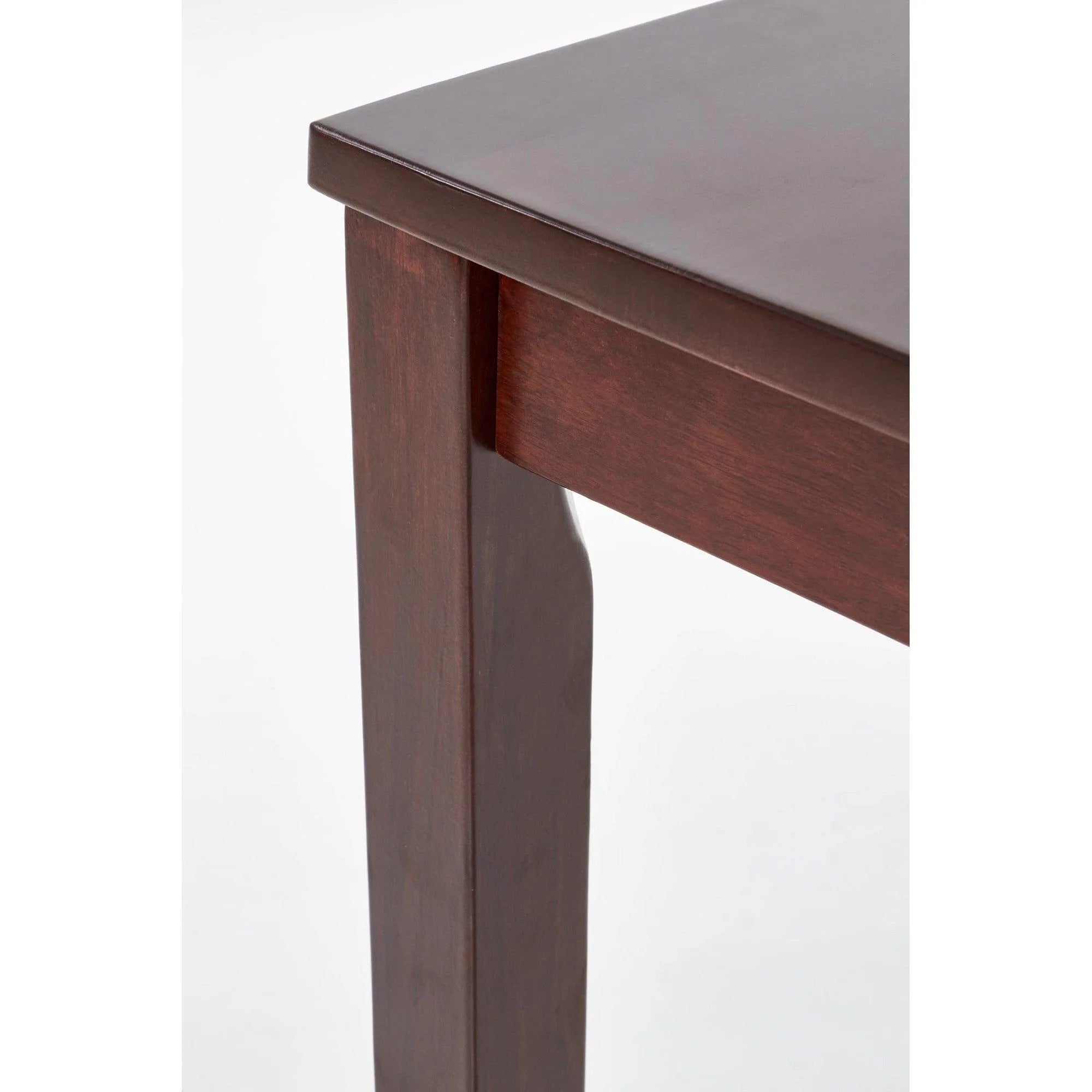 Set masa si 4 scaune NEW STARTER, nuc/bej, lemn/stofa