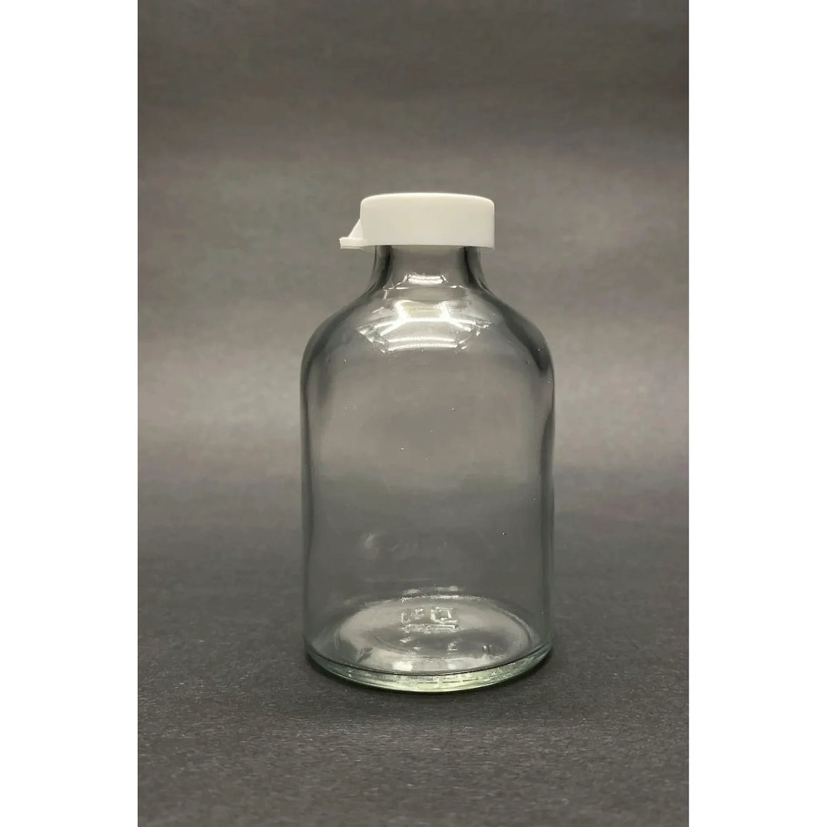 Set sticle TU-12BEYAZKAPAKLI, 12 piese, transparent/alb, sticlă, 50 ml