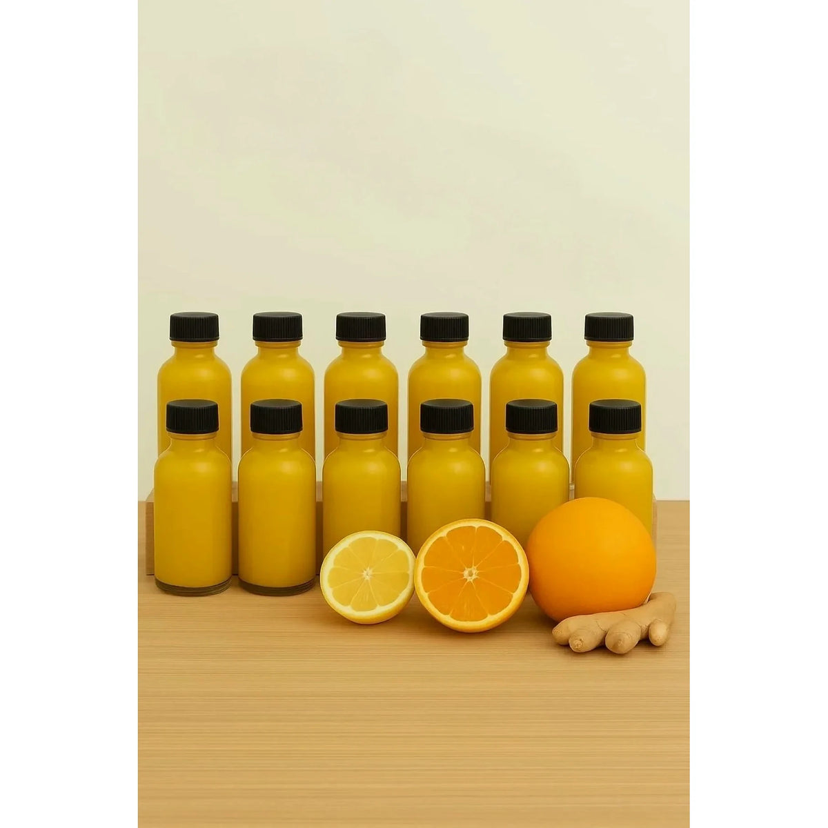 Set sticle TU-12LISIYAHKAPAKLI, 12 piese, transparent/negru, sticlă, 50 ml