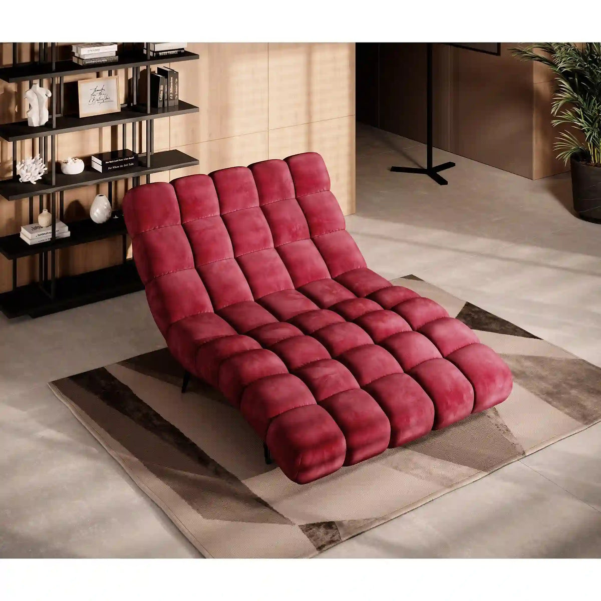 Sezlong DELPHI 120, personalizabil materiale gama Premium, 120x166x83 cm