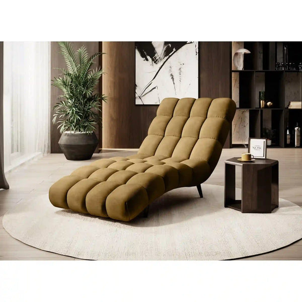 Sezlong DELPHI 80, personalizabil materiale Gama Premium, 80x166x83 cm