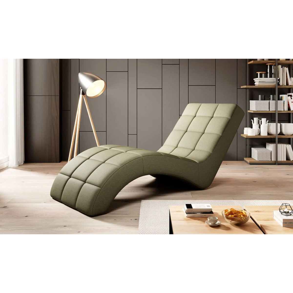 Sezlong LAGUNA, personalizabil materiale Gama Premium, 68x167x80 cm