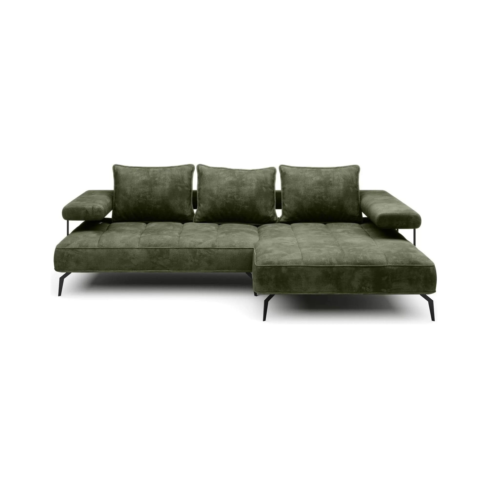 Coltar MONTELLA MINI, personalizabil material gama Premium, cu reglaj electric, 266x180x88 cm