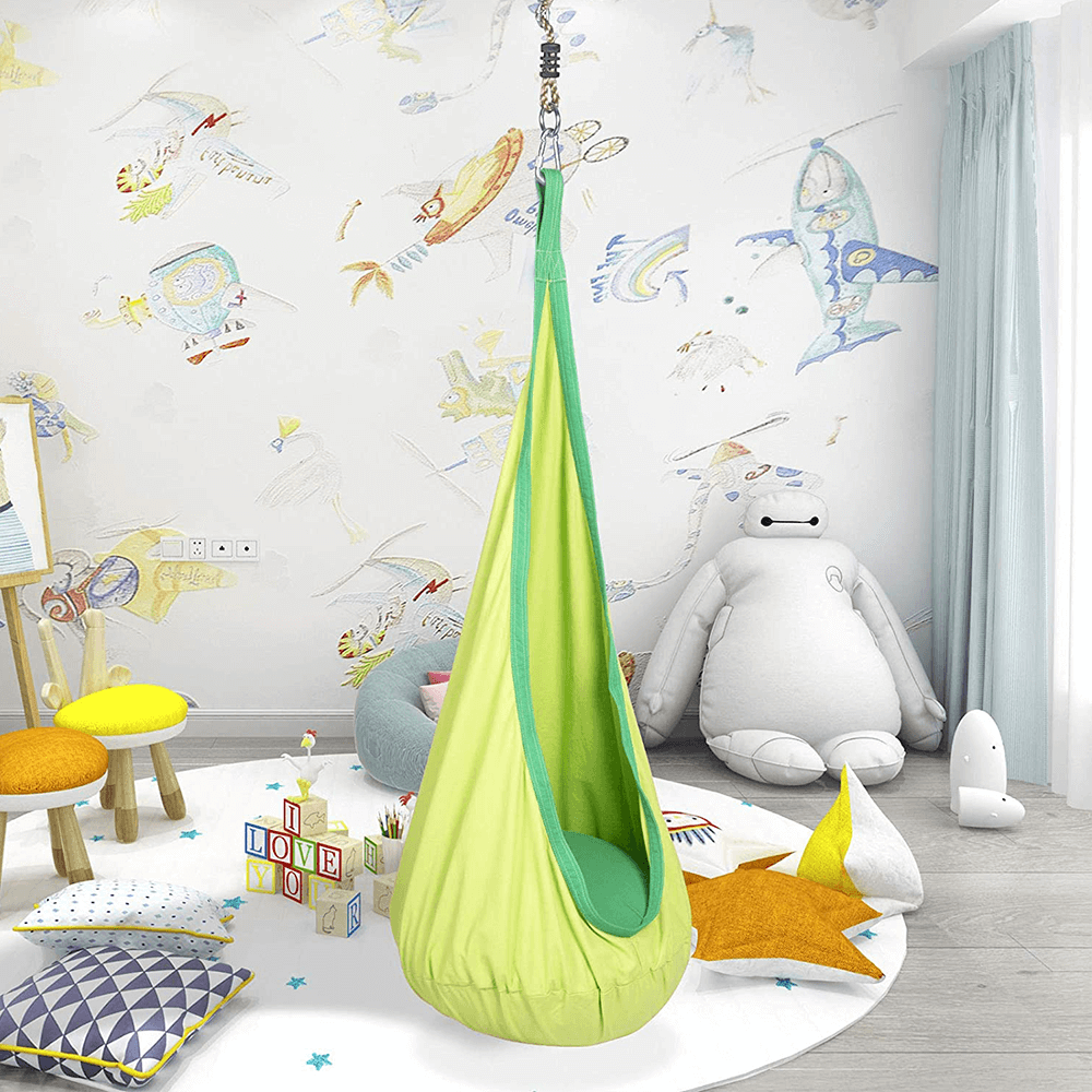 Balansoar gradina SIESTA TYP 1, verde, bumbac, 60x70x150 cm